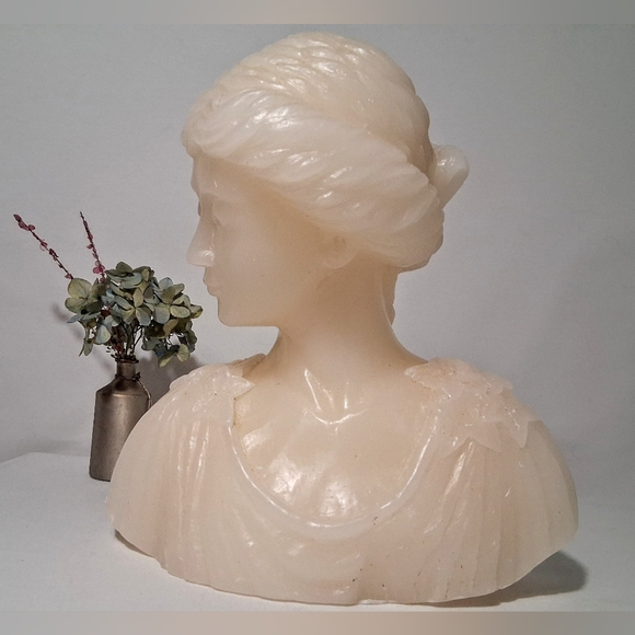 Anthropologie Vintage Roman Bust Decorative Candle - Large! - Picture 8 of 10